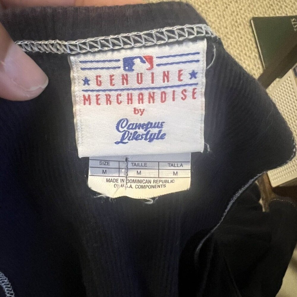 Genuine Merchandise Milwaukee Brewers MLB Women's Navy-Blue Tank Top Medium - Picture 5 of 5